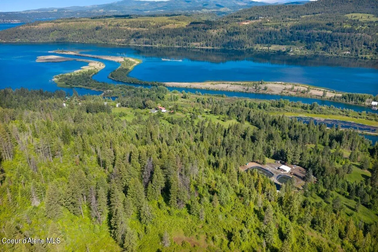 Ariel View 5 Land for sale in Harrison Idaho